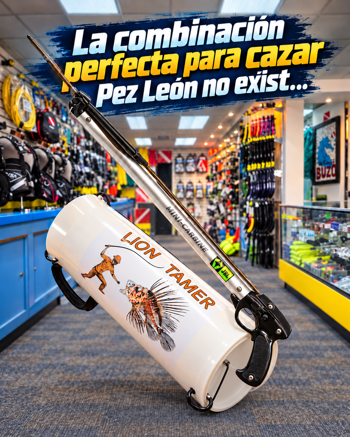 Kit para caza de Pez Leon